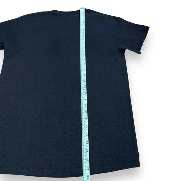 Men's Black Death Row Records Airbrush Tee Shirt Medium Graphic Print Band Tee - Picture 5 of 7